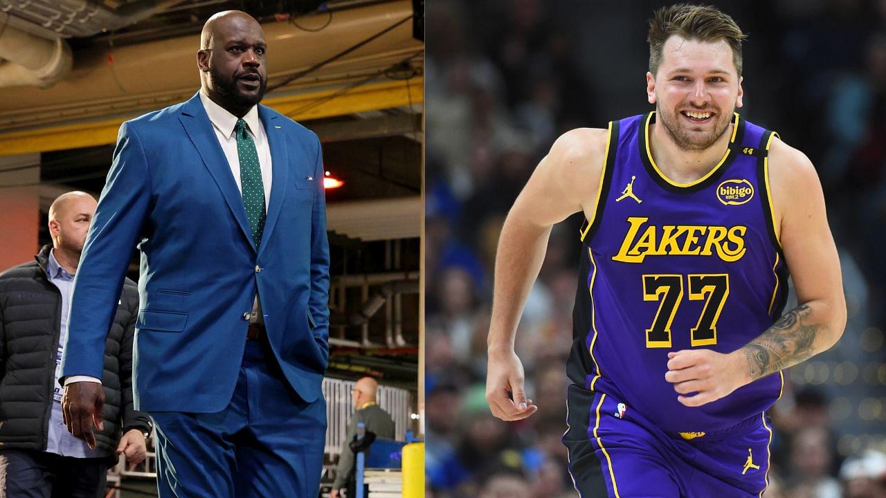 Shaq and Luka Doncic