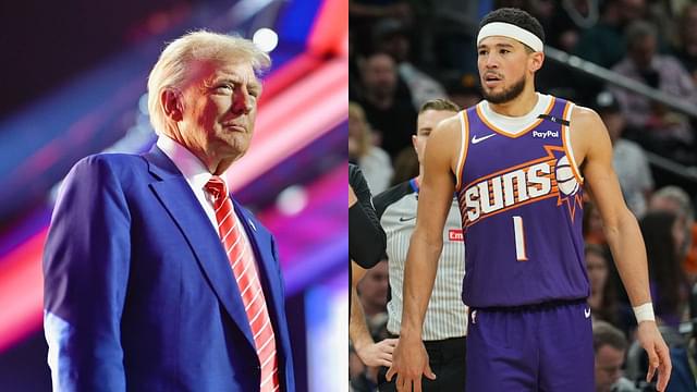 Donald Trump and Devin Booker