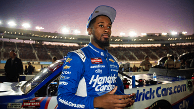 Nov 8, 2024; Avondale, Arizona, USA; NASCAR Truck Series driver Rajah Caruth (71) during the NASCAR Truck Series championship race at Phoenix Raceway. Mandatory Credit: Mark J. Rebilas-Imagn Images