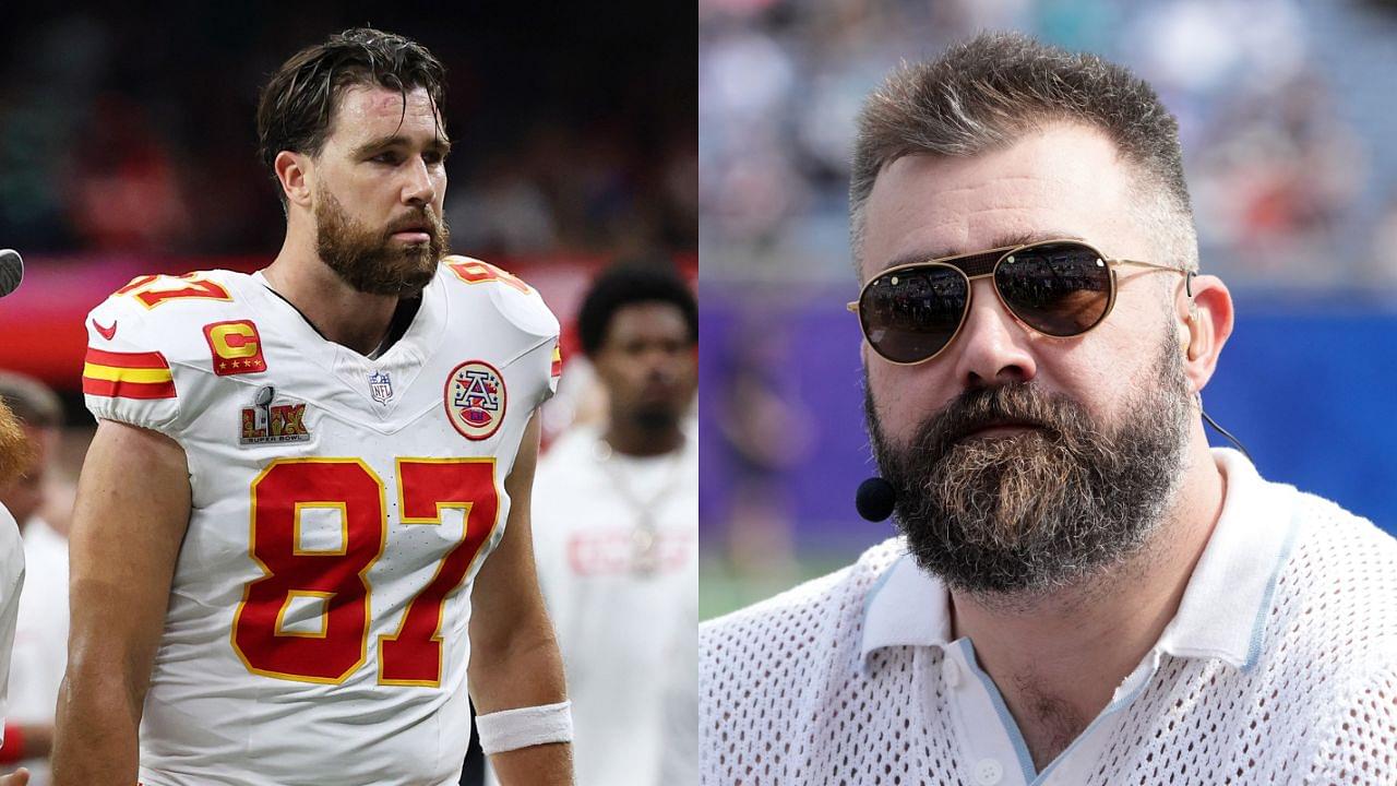 Travis Kelce and Jason Kelce