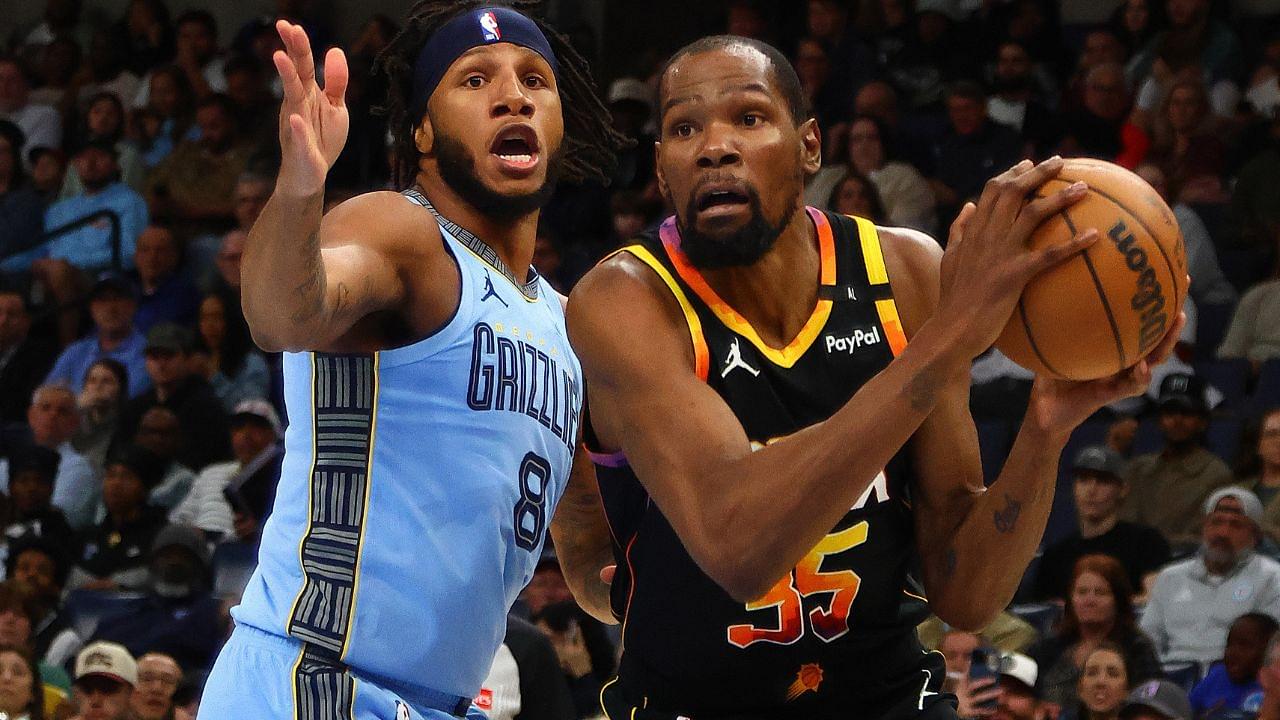 Kevin Durant NBA: Phoenix Suns at Memphis Grizzlies