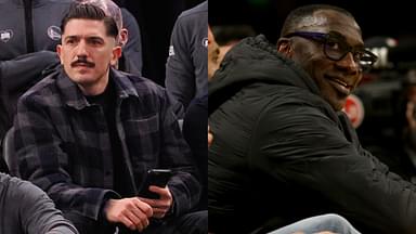 Andrew Schulz (L) and Shannon Sharpe (R)