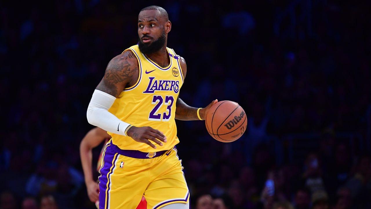 LeBron James NBA: New Orleans Pelicans at Los Angeles Lakers