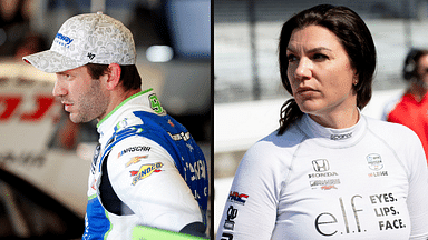 Daniel Suarez (L) and Katherine Legge (R)