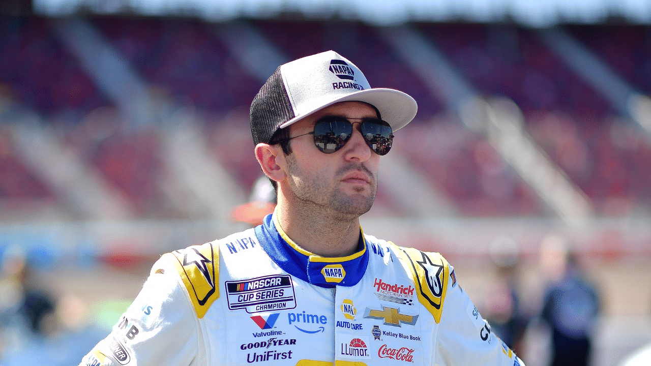 NASCAR Cup Series driver Chase Elliott (9) during qualifying for the Shrines Children’s 500 at Phoenix Raceway.