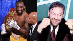 Terence Crawford (L), Conor McGregor (R)