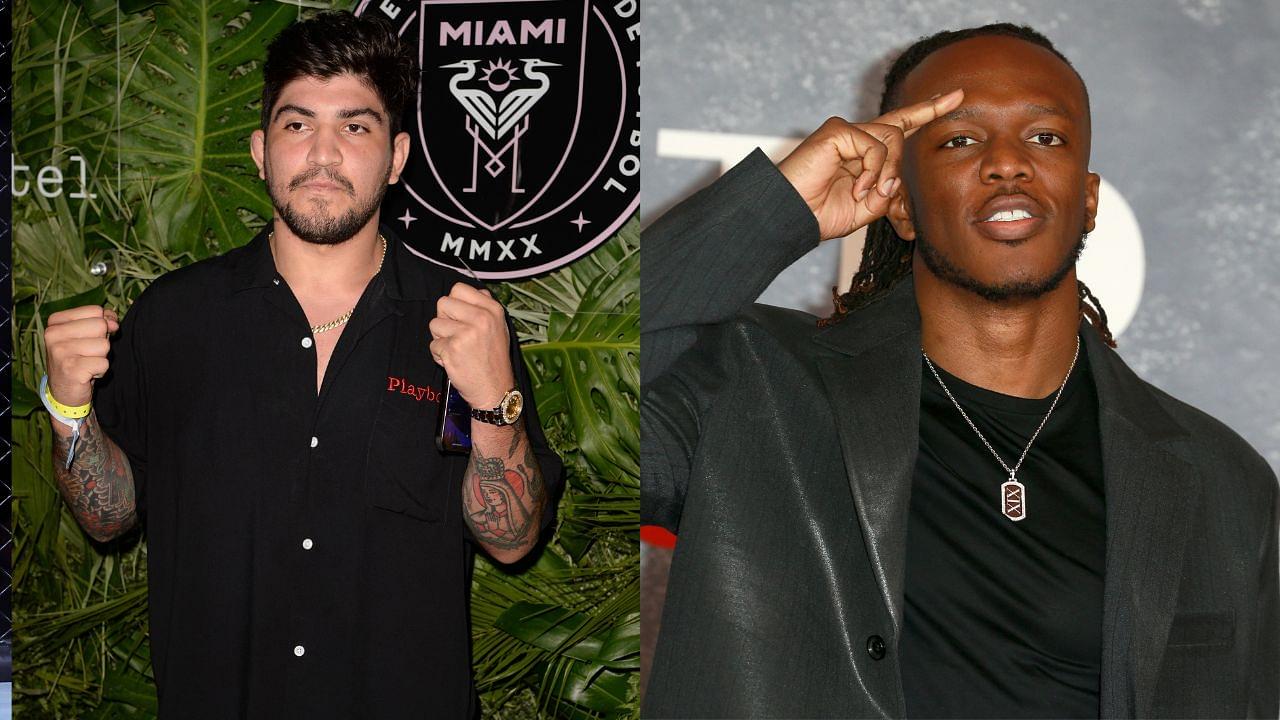 Dillon Danis (L), KSI (R)