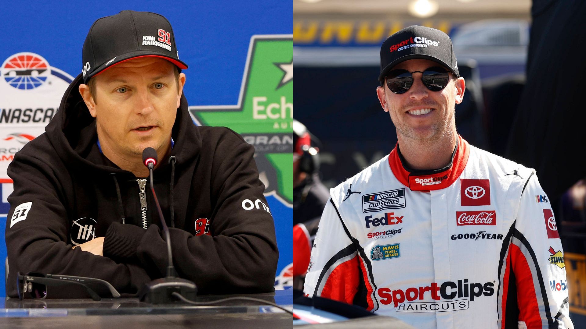 When Denny Hamlin Ruled Out Kimi Raikkonen as a ‘Contender’ Amidst His NASCAR Cameo