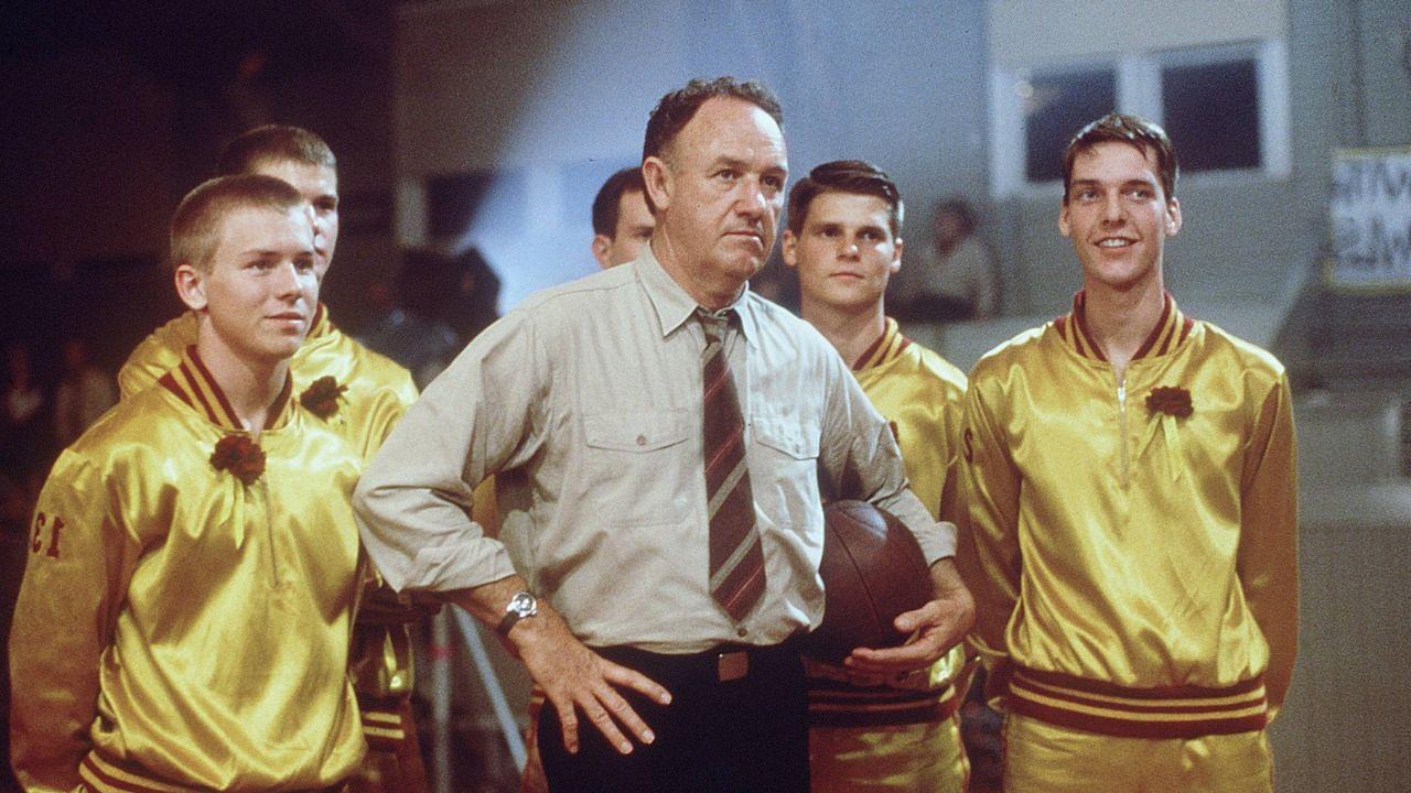 Gene Hackman in a still from 'Hoosiers'