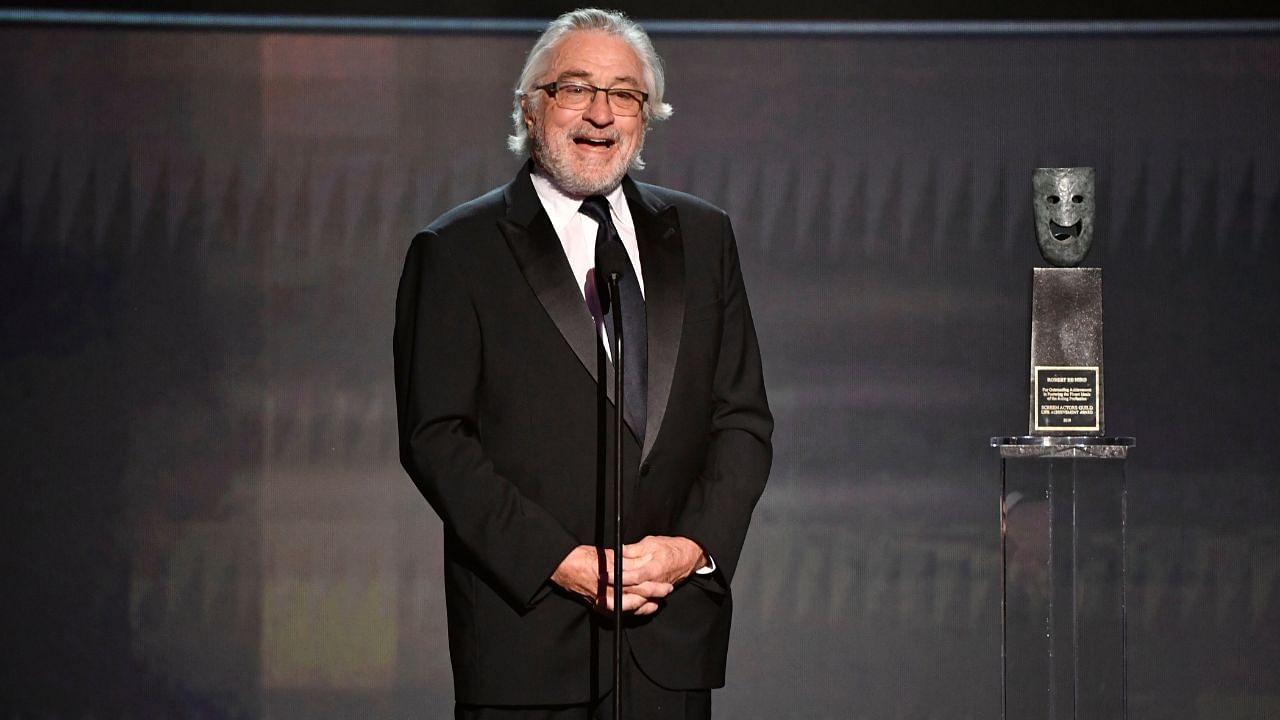 Robert De Niro accepts the SAG Life Achievement Award during the 26th Annual Screen Actors Guild Awards at the Shrine Auditorium.