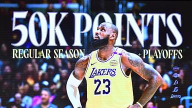 LeBron James 50K NBA: New Orleans Pelicans at Los Angeles Lakers