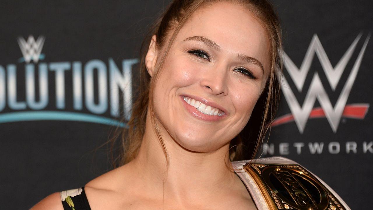 Ronda Rousey at arrivals for WWE Evolution Inaugural All-Women Exclusive Pay-Per-View Event, NYCB Live at Nassau Veterans Memorial Coliseum, New York, NY October 28, 2018.