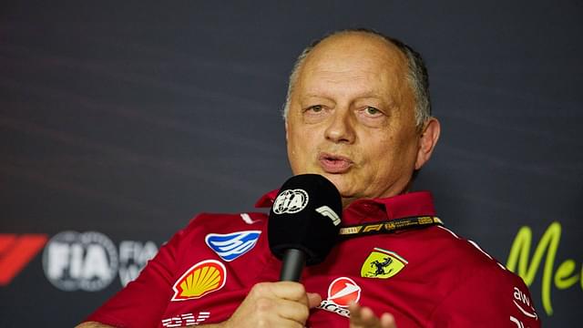 Motorsport FIA Formula 1, Australian Grand Prix 2025 v l Team Principal Frederic Fred Vasseur Scuderia Ferrari at the press conference