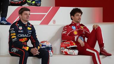 Max Verstappen Oracle Red Bull Racing, 01 , Charles Leclerc Scuderia Ferrari HP, 16 , BAH, Bahrain Preseason Testing, Formula 1 World Championship, 28 02 2025