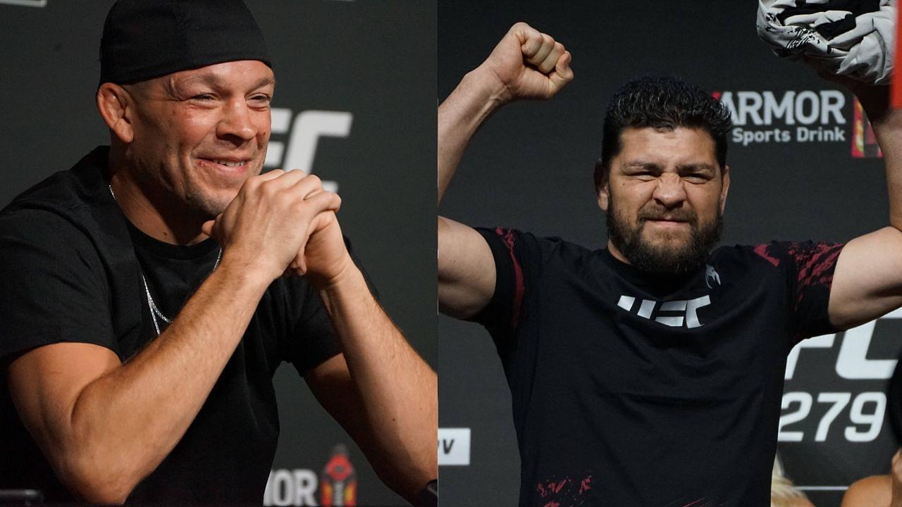 Nate Diaz (L), Nick Diaz (R)