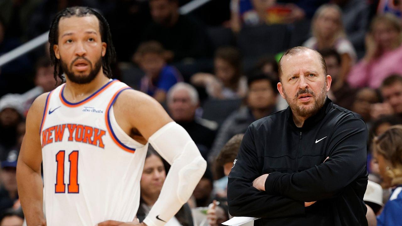 Jalen Brunson and Tom Thibodeau NBA: New York Knicks at Washington Wizards