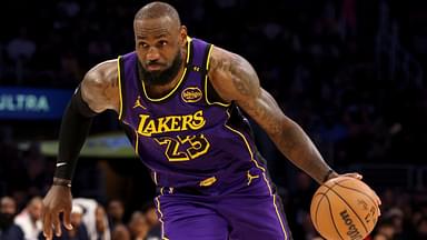 LeBron James NBA: Los Angeles Clippers at Los Angeles Lakers