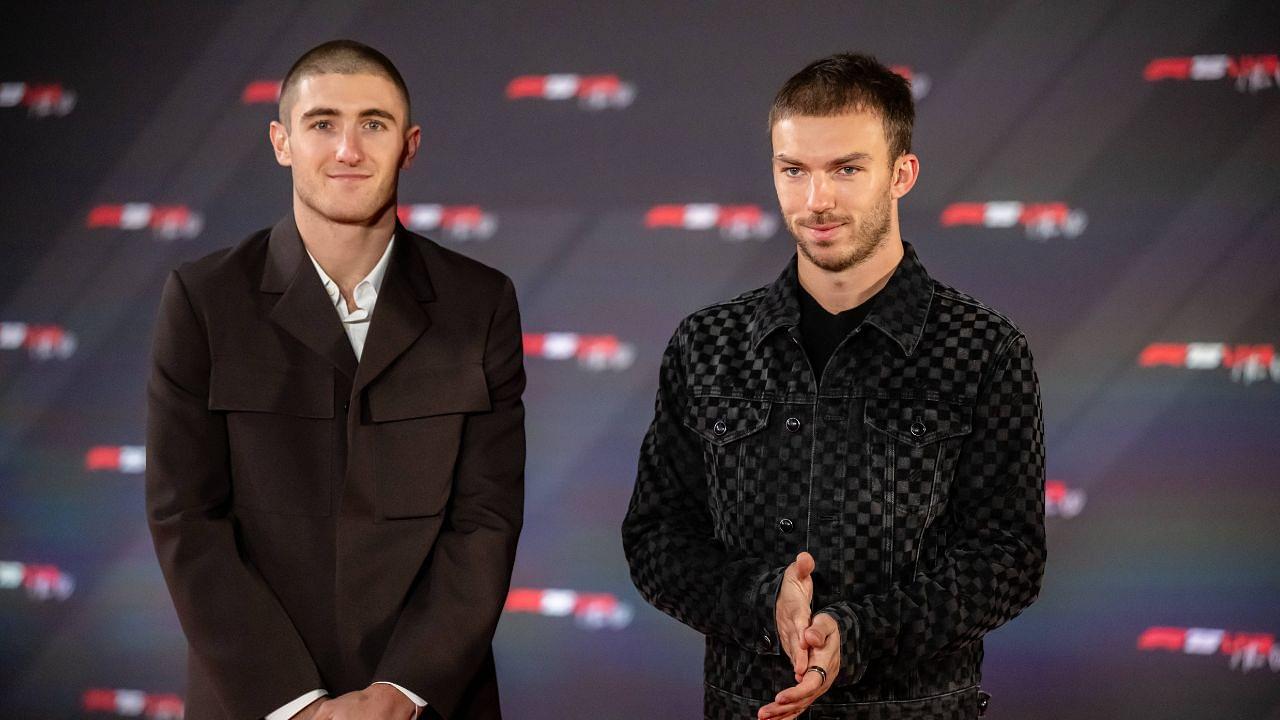 F175 Live - The Red Carpet O2 ARENA LONDON, UNITED KINGDOM - FEBRUARY 18: Jack Doohan and Pierre Gasly, arriving on the red carpet for the F175 Live event Tuesday February 18, 2025 in London, United Kingdom