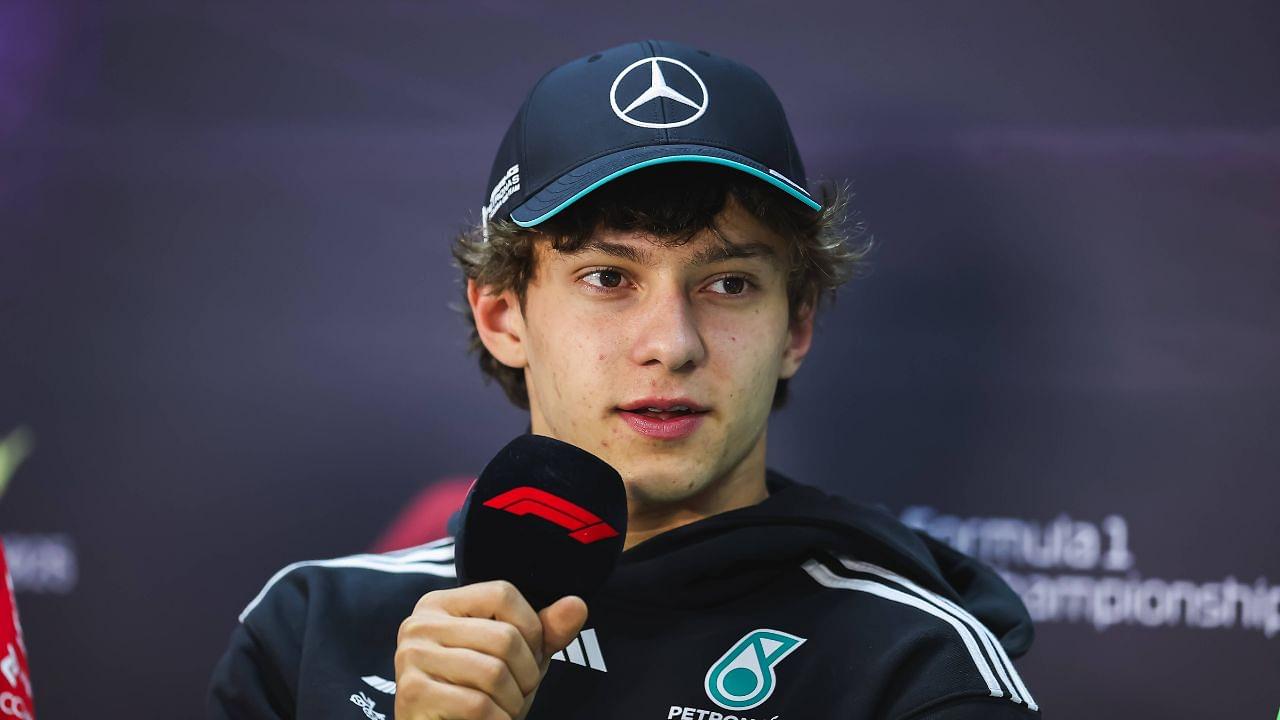 F1 - PRE-SEASON TESTING 2025 - BAHRAIN ANTONELLI KIMI Andrea (ita), Mercedes AMG F1 Team W16, portrait press conference