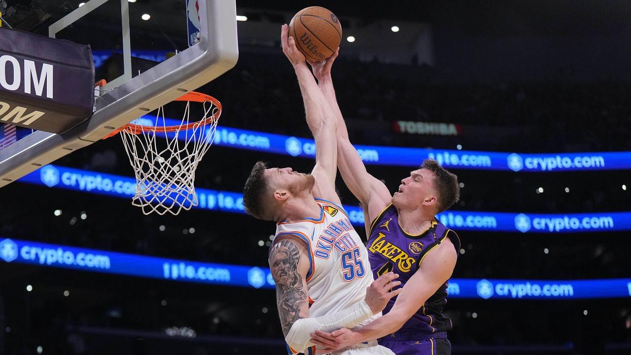 NBA: Oklahoma City Thunder at Los Angeles Lakers