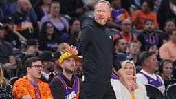 Phoenix Suns head coach Mike Budenholzer reacts against the New Orleans Pelicans during the first half at Footprint Center.