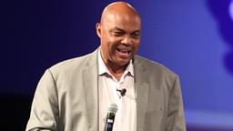 Charles Barkley speaks during the Boys & Girls Clubs of Rutherford County's 32nd Annual Stake & Burger event at MTSU