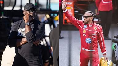 Michael Jordan (L), Lewis Hamilton (R)