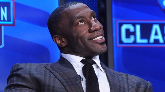 Shannon Sharpe at the 2011 Pro Football Hall of Fame announcement show at the Super Bowl XLV media center at the International Conference and Exposition Center.