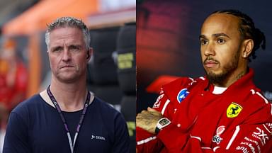 Ralf Schumacher(L) and Lewis Hamilton(R)