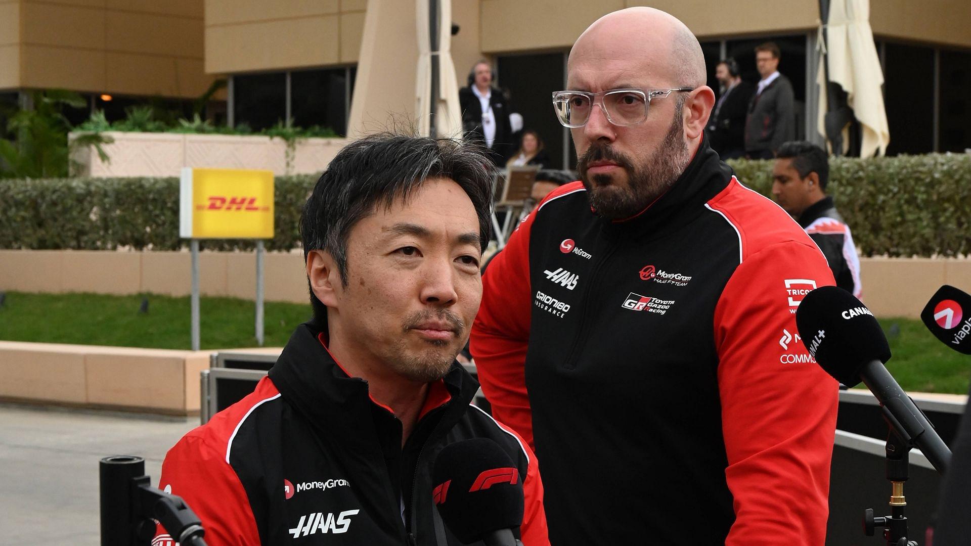 Team Principal Ayao Komatsu Haas F1 Team