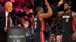 Pat Riley, Dwyane Wade, and LeBron James