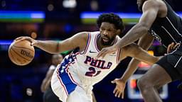 Joel Embiid NBA: Brooklyn Nets at Philadelphia 76ers