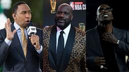 Stephen A. Smith(L), Shaquille O'Neal(Center), and Chad 'Ochocinco' Johnson(R)