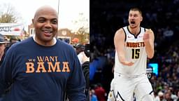 Charles Barkley(L) and Nikola Jokic(R)