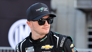 NASCAR Cup Series driver Justin Haley (31) during practice for the Verizon 200 at the Brickyard at Indianapolis Motor Speedway Road Course.