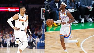 Russell Westbrook (L), Shai Gilgeous-Alexander (R)