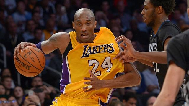 Kobe Bryant NBA: Minnesota Timberwolves at Los Angeles Lakers