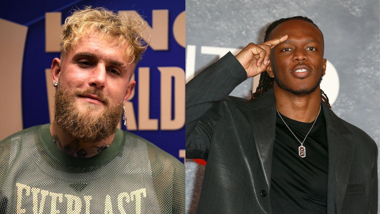 Jake Paul (L), KSI (R)