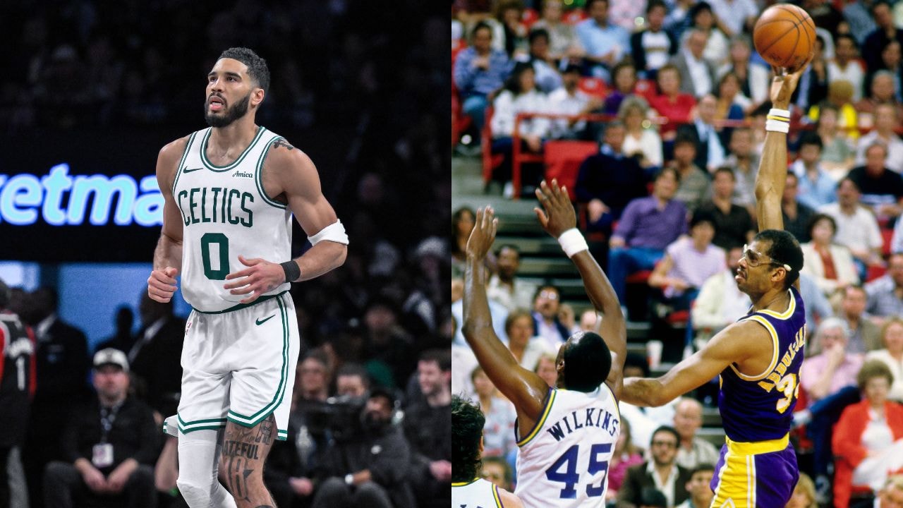 As Reflexões de Jayson Tatum e Kareem Abdul-Jabbar sobre o Hook Shot As Reflexões de Jayson Tatum e Kareem Abdul-Jabbar sobre o Hook Shot