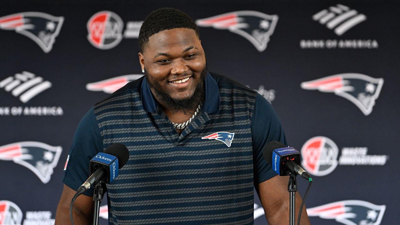 New England Patriots defensive tackle Milton Williams discusses his recent free agent addition to the Patriots with the media at Gillette Stadium.