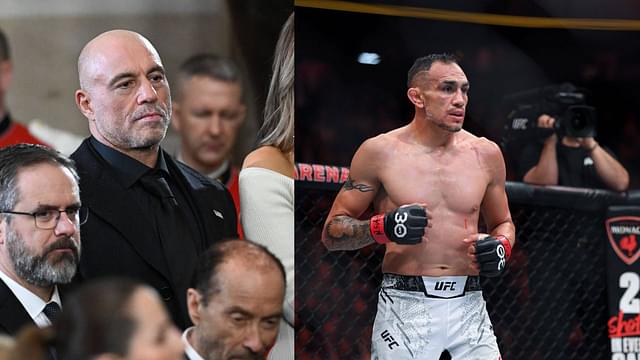 Joe Rogan (L), Tony Ferguson (R)