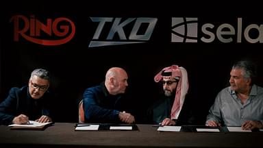 Turki Alalshikh Dana White TKO UFC partnership