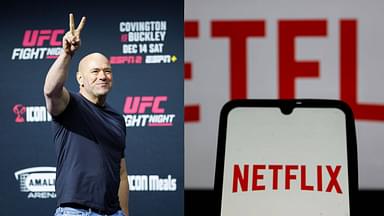 Dana White (L), Netflix ((R)