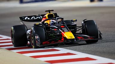 01 VERSTAPPEN Max (nld), Red Bull Racing RB21, action during the Formula 1 Aramco pre-season testing 2025