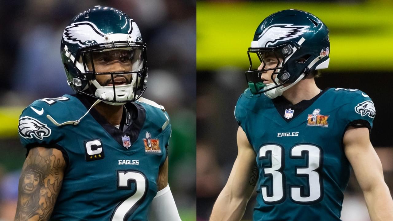 Eagles Darius Slay, Cooper DeJean