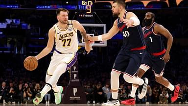 Luka Doncic NBA: Los Angeles Clippers at Los Angeles Lakers