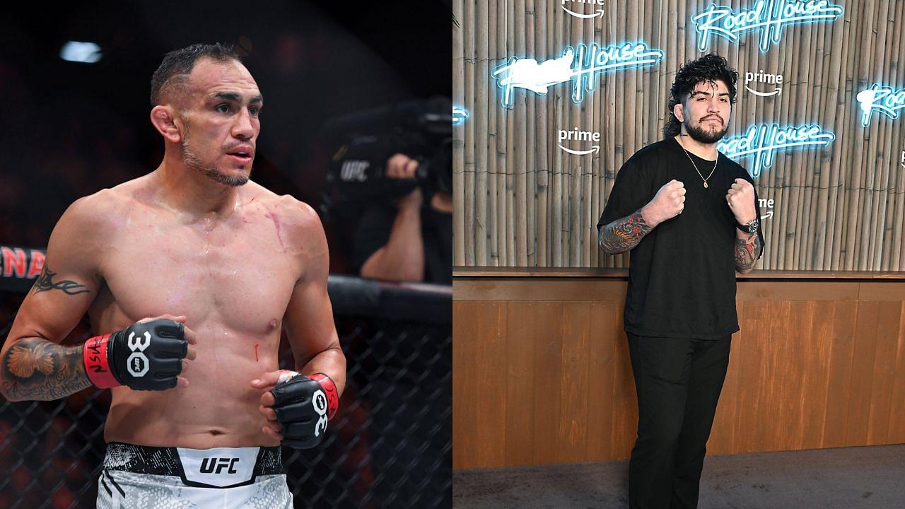 Tony Ferguson (L), Dillon Danis (R)