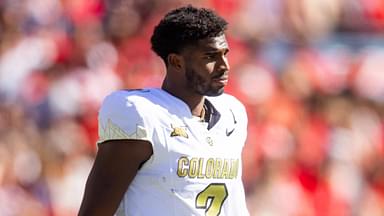 Oct 19, 2024; Tucson, Arizona, USA; Colorado Buffalos quarterback Shedeur Sanders (2) against the Arizona Wildcats at Arizona Stadium.