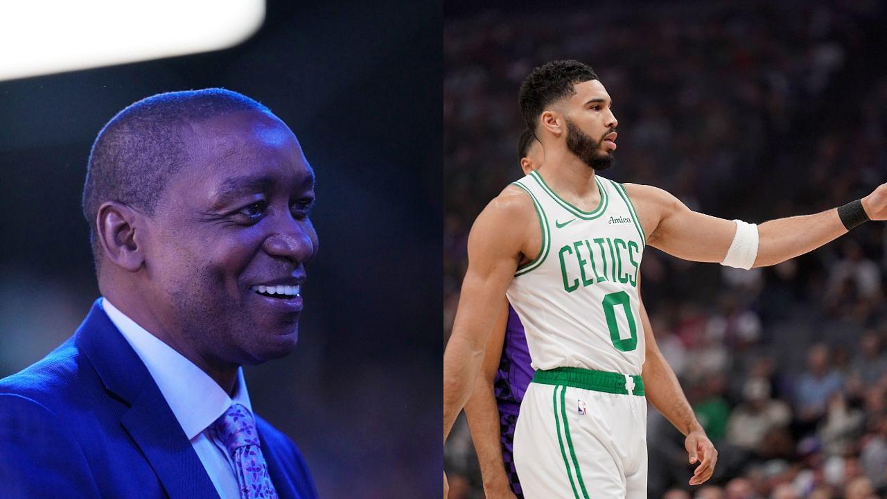 Isiah Thomas (L), Jayson Tatum (R)