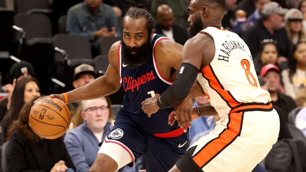 James Harden NBA: Detroit Pistons at Los Angeles Clippers